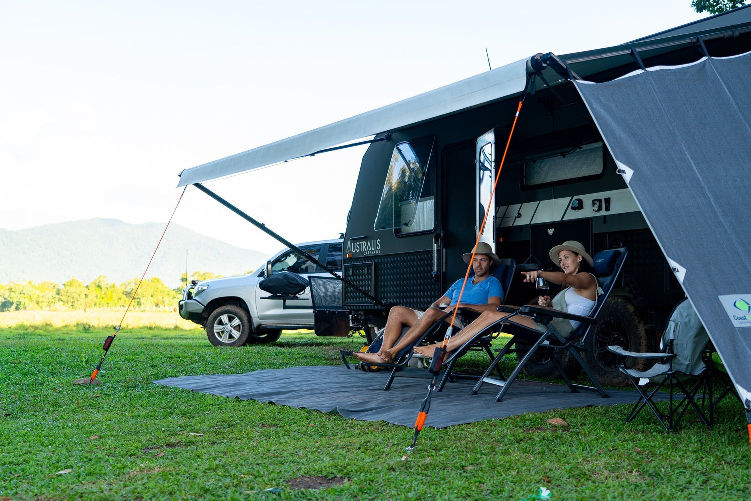 How to Put Up an Annex in a Caravan