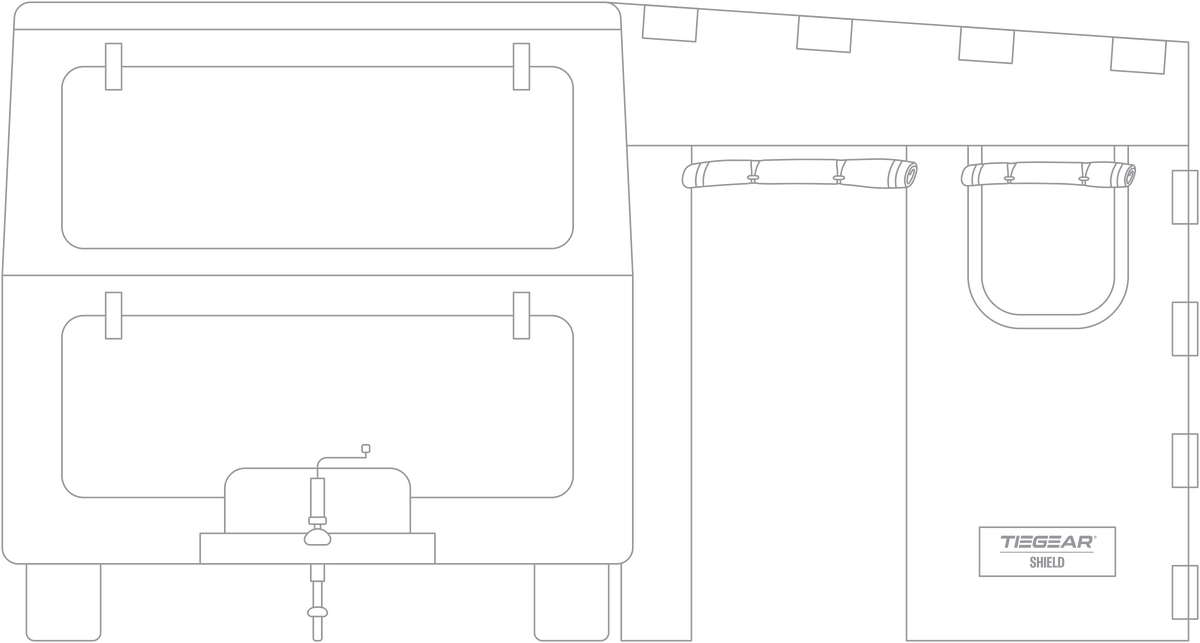 SHIELD SIDE WALL DOOR X1