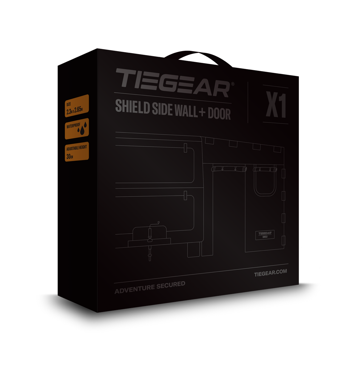 SHIELD SIDE WALL DOOR X1